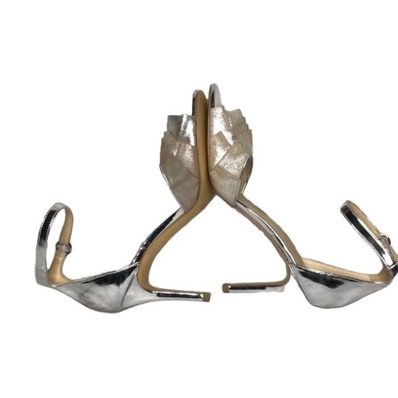 Marc Fisher 7 Balia silver heels - Picture 6 of 8